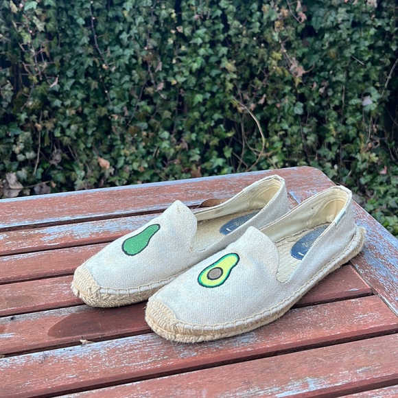 Soludos X Jason Polan Avocado Espadrille/ Slip On Loafers - Picture 3 of 7